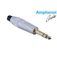 AMPHENOL (TS3PN-AU) 6.3MM STEREO FİŞ (E) SATEN KAPLAMA