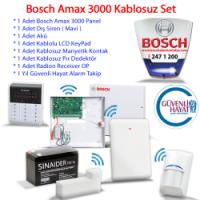 BOSCH (AMAX 3000) SERİSİ KABLOSUZ ALARM SETİ