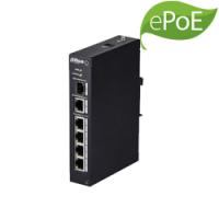 DAHUA (PFL2106-4ET-96) 4 PORT E-POE (4FE E-POE+1GE+ 1GE SFP, TOPLAM 96W POE) SWITCH