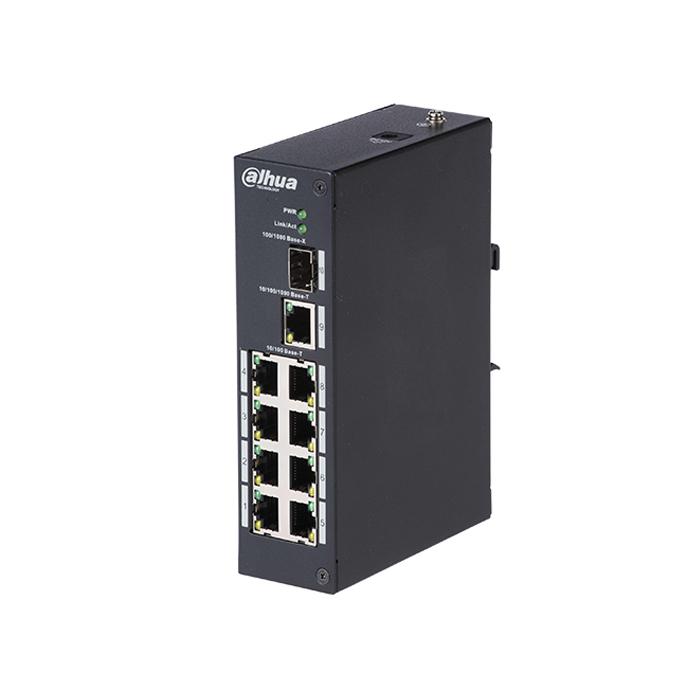 DAHUA (PFS3110-8T) 8 PORT YÖNETİLEMEYEN(8FE + 1GE + 1GE SFP) SWITCH