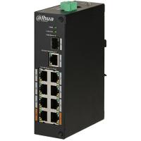 DAHUA (PFS3110-8ET-96) 8 PORT POE (8FE POE + 1GE + 1GE SFP, TOPLAM 96W POE) SWITCH