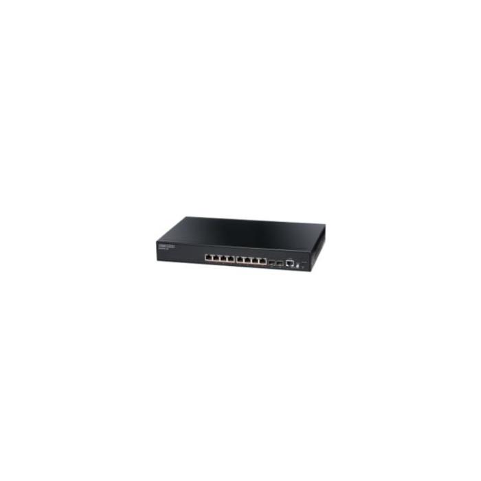 EDGE-CORE (ECS2100-10P) 8 PORT 10/100/1000Base-T+ 2xGIGABIT SFP PORT POE (125W) SWITCH