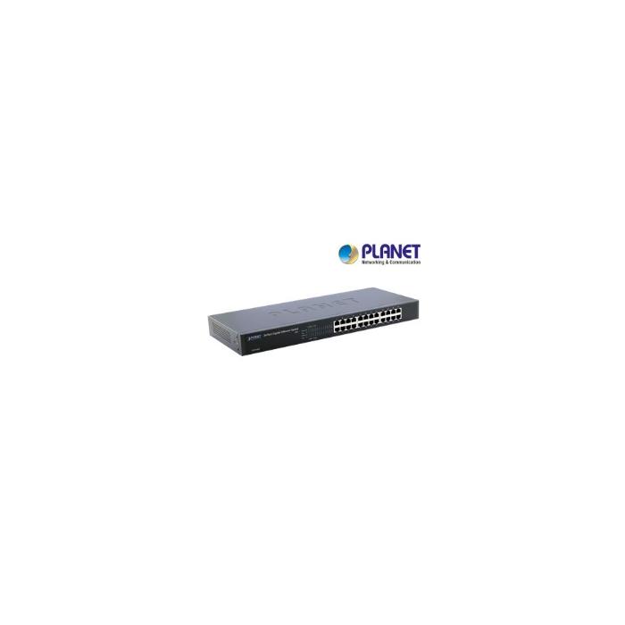 PLANET (GSW-2401) 24PORT 10/100/1000 GIGABIT RACKMOUNT SWITCH