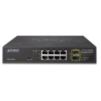 PLANET (GSD-1020S) 8PORT 10/100/1000 2 PORT SFP MANAGED SWITCH