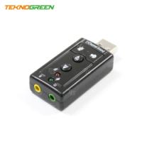 TEKNOGREEN (TKU-666) USB 7+1 KANAL SES KARTI