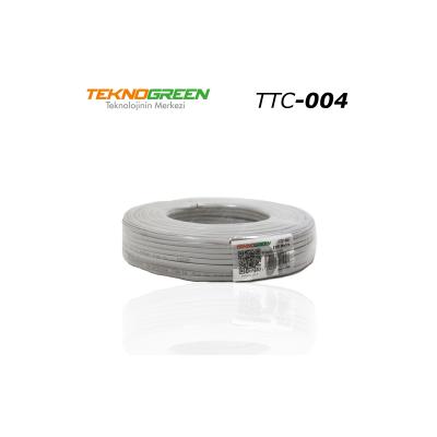 TEKNOGREEN (TTC-04) UÇLU KÖKEN KABLO 100MT.