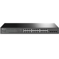 TP-LINK (T1600G-28PS) 28 PORT 24x 10/100/1000 POE 4xSFP YÖNETİLEBİLİR SWITCH-384W