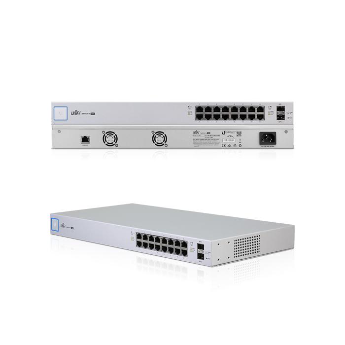 UBNT (US-16-150W) 16 PORT POE GIGABIT+2 SFP L2/L3 EDGE SWITCH