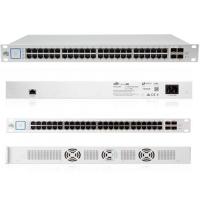 UBNT (US-48-500W) 48 PORT 500W GIGABIT 2x1/10 SFP 2x1Gbps L2/L3 POE SWITCH (YÖNETİLEBİLİR)