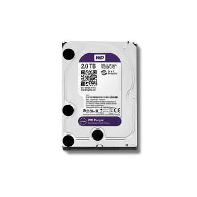 WESTERN DIGITAL PURPLE (WD20PURZ) 2TB 3.5 INC INTELLIPOWER 64MB 6.0Gb/s 7/24 GÜVENLİK HARDDISK