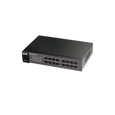 ZYXEL (GS1100-16-EU0101F) 16 PORT 10/100/1000 GIGABIT YÖNETİLEMEZ SWITCH