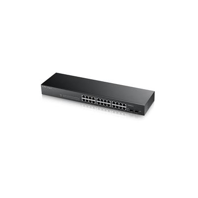 ZYXEL (GS1900-24-EU0101F) 24 PORT 10/100/1000 + 2xDUAL SFP L2 YÖNETİLEBİLİR SWITCH