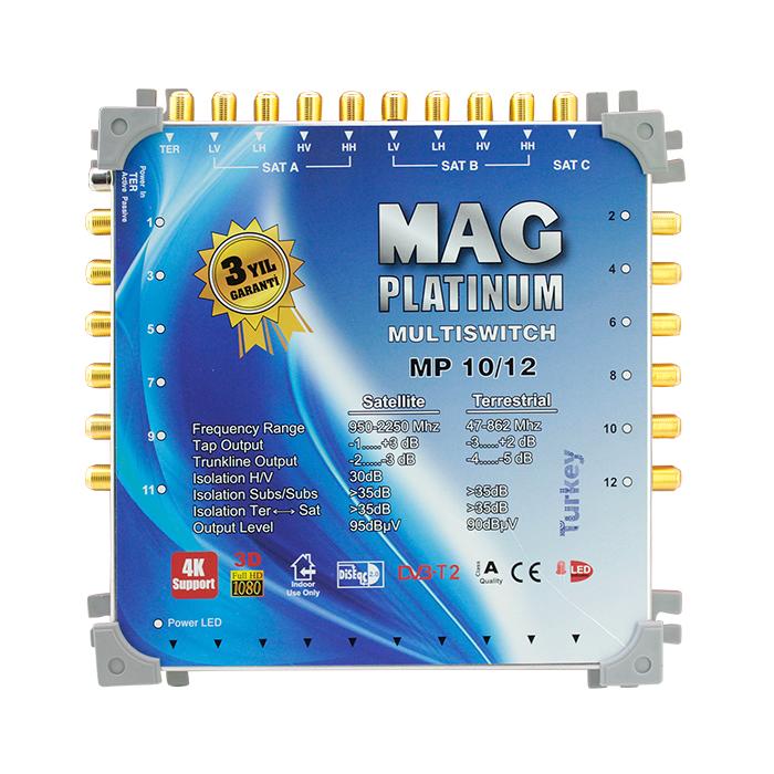 10*12 SONLU UYDU SANTRALİ MAG PLATINUM