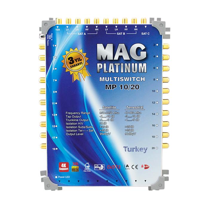10*20 SONLU UYDU SANTRALİ MAG PLATINUM
