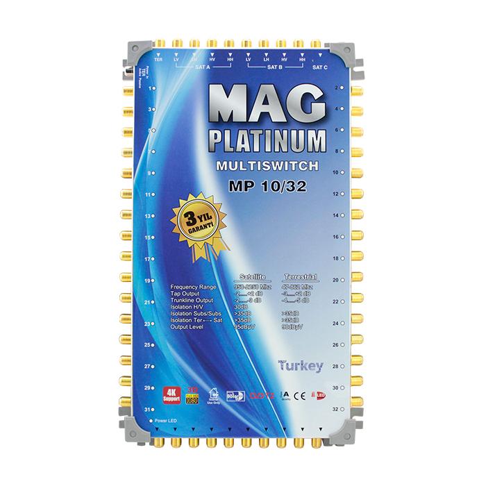 10*32 SONLU UYDU SANTRALİ MAG PLATINUM