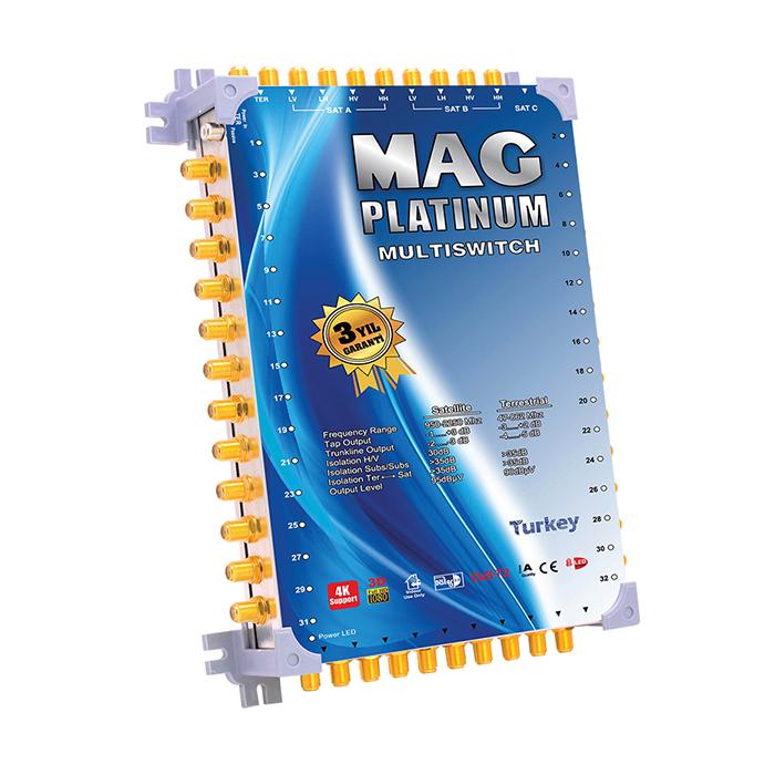 10*64 SONLU UYDU SANTRALİ MAG PLATINUM