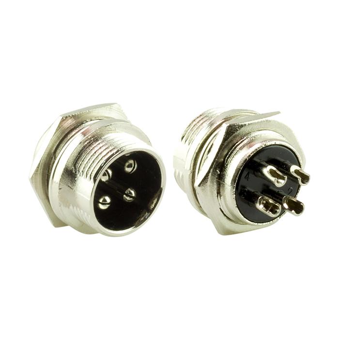 4 PİNLİ MAYK FİŞ ERKEK ŞASE