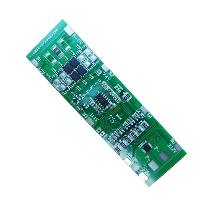 DALY DL-6757 7S 24V 10A 18650 ŞARJ-DEŞARJ KORUMA KARTI(4 IC Lİ)