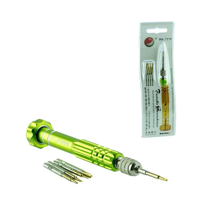 BAKU BK-7275 5 UÇLU HASSAS TORNAVİDA SETİ