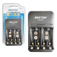 BESTON C8021BN 800MAH (4XAA - 4XAAA - 2X9V) PİL HIZLI ŞARJ CİHAZI