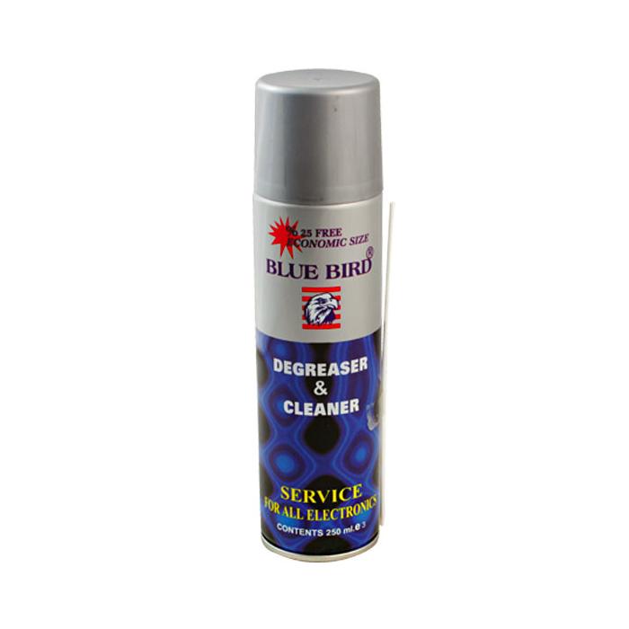BLUE BIRD BB-251 250 ML YAĞSIZ MAVİ DEGREASER CLEANER SPREY