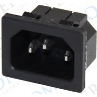 IC-212B C14 POWER SOKET ERKEK KULAKSIZ AS-04