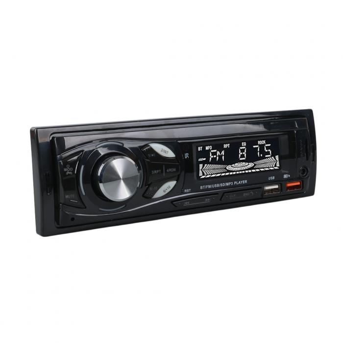 CARSTAR CS-107 7 RENKLİ ÇİFT USB/SD/FM/AUX/BLUETOOTH KUMANDALI OTO TEYP 4X60 WATT
