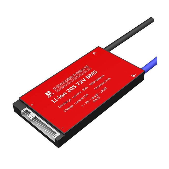 DALY BMS Lİ-İON 20S 72V BMS DEŞARJ 30A BALANSLI ÇİFT KABLOLU