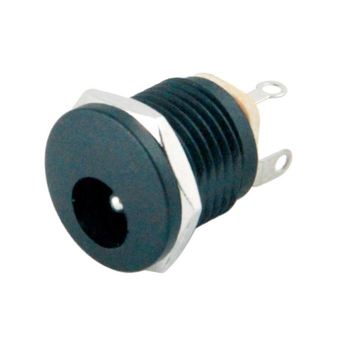 IC-258 DC JAK 2.5MM SOMUNLU Ø12MM