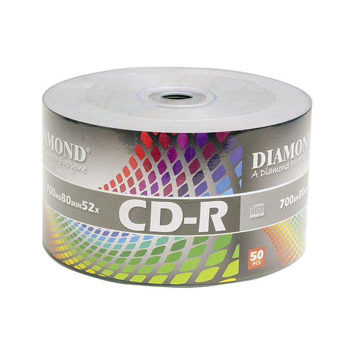 DIAMOND CD-R 52X 700 MB/80 MİN BOŞ CD 50Lİ PAKET FİYAT