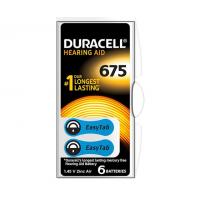 DURACELL 675 NO KULAKLIK PİLİ (6LI PAKET)