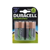 DURACELL D BÜYÜK BOY 2200 MAH NİMH 2Lİ ŞARJ EDİLEBİLİR PİL