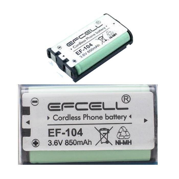 EFCELL EF-104 3.6 VOLT 830 MAH PANASONIC PİL * CFL MP104(HHR-P104)