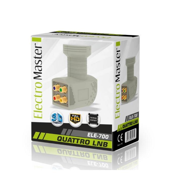 ELECTROMASTER ELE-700 QUATTRO DÖRTLÜ SANTRAL LNB