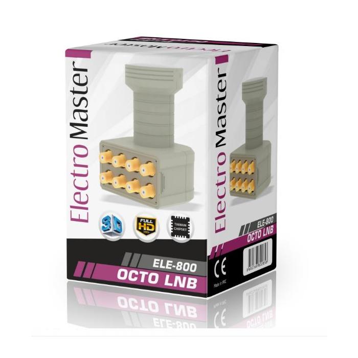 ELECTROMASTER ELE-800 OCTO SEKİZLİ LNB
