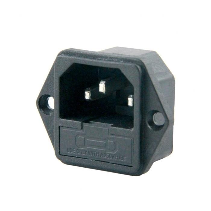 FUSELİ KULAKLI ERKEK POWER SOKET C7 ŞASE (AC04)(IC-213)