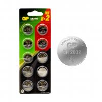 GP 2032 3 VOLT LİTYUM PARA PİL (8+2 10LU PAKET)