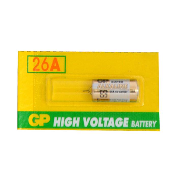 GP 26A 6 VOLT ALKALİN KISA TEKLİ ALARM PİLİ (GP26A)