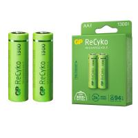 GP RECYKO 1300 MAH Nİ-MH 1.2 VOLT AA KALEM ŞARJLI PİL 2Lİ PAKET GP130AAHCE-2EB2 (GPRHC132E000)