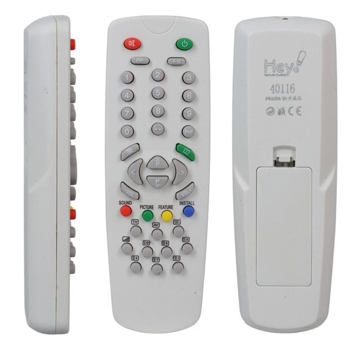 HEY KT VESTEL 1940 MİNİ KALIP TV KUMANDA (40116=8650)