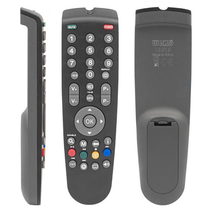 TURN KL ARÇELİK-BEKO-GRUNDIG LCD LED PLAZMA KUMANDA (ÜSTTEN SES TUŞLU) (40077=13513)