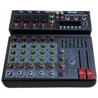 KÖNİG K-502 FX USB/BLUETOOTH 7 BANT EQ 6 KANAL DECK MIXER