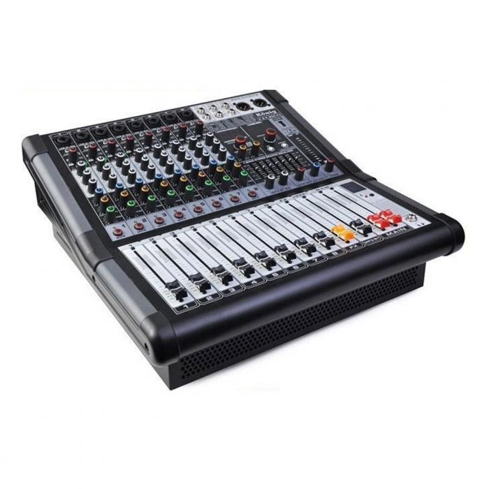 KÖNİG KRS-8P 100FX 2X500W 8 KANAL BLUETOOTH POWER MIXER