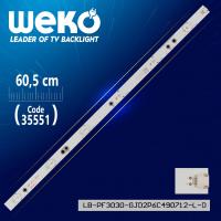 LB-PF3030 GJD2P6C490712-L-D - 49AEL2-L B - 50.6 CM 6 LEDLİ - (WK-435)