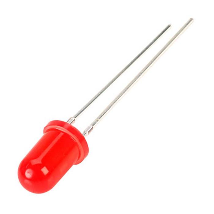 LED KIRMIZI 5MM MERCEKLİ