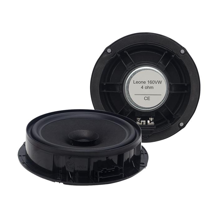 LEONE 160VW 16 CM 4 OHM 80 WATT PLASTİK ÇERÇEVELİ OTO HOPARLÖR (VOLKSWAGEN GRUBU VE SEAT-SKODA İÇİN) TEKLİ
