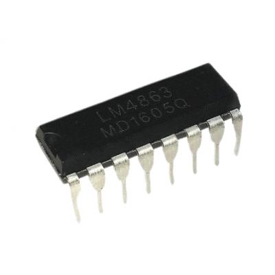 LM4863 DIP-16 ENTEGRE DEVRE