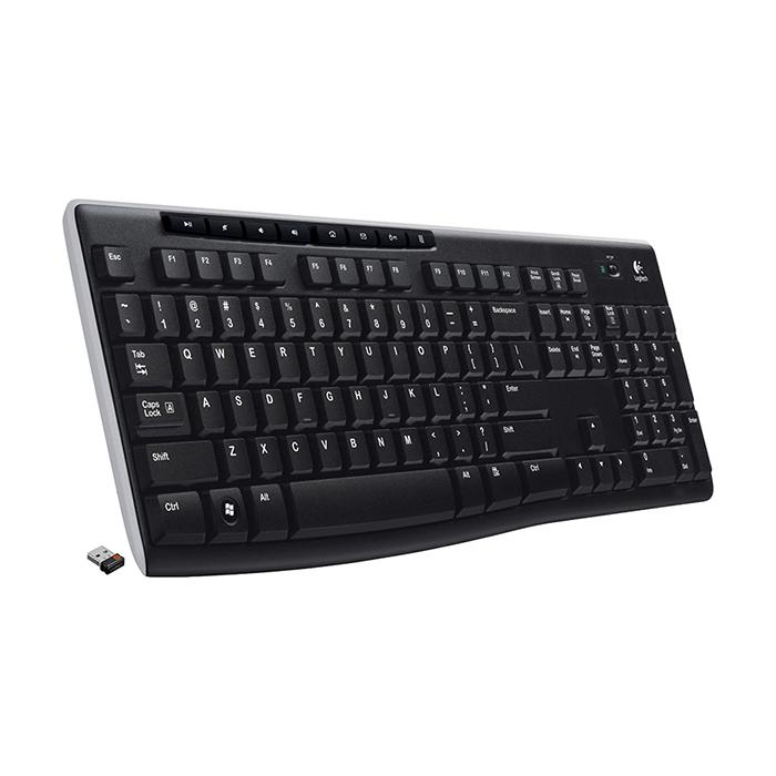 LOGITECH K270 Q TR MM KABLOSUZ USB SİYAH Q KLAVYE
