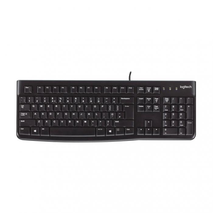 LOGITECH K120 Q USB KABLOLU SİYAH KLAVYE
