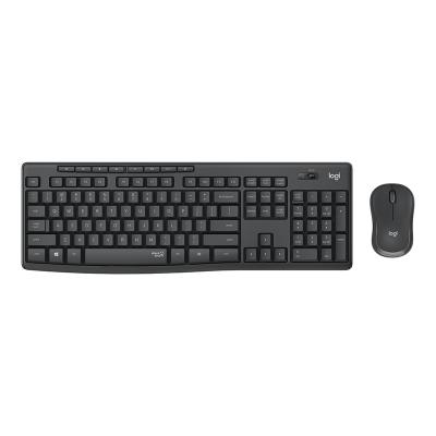 LOGITECH MK295 Q TR SİYAH SESSİZ KABLOSUZ KLAVYE+MOUSE SET 920-009804